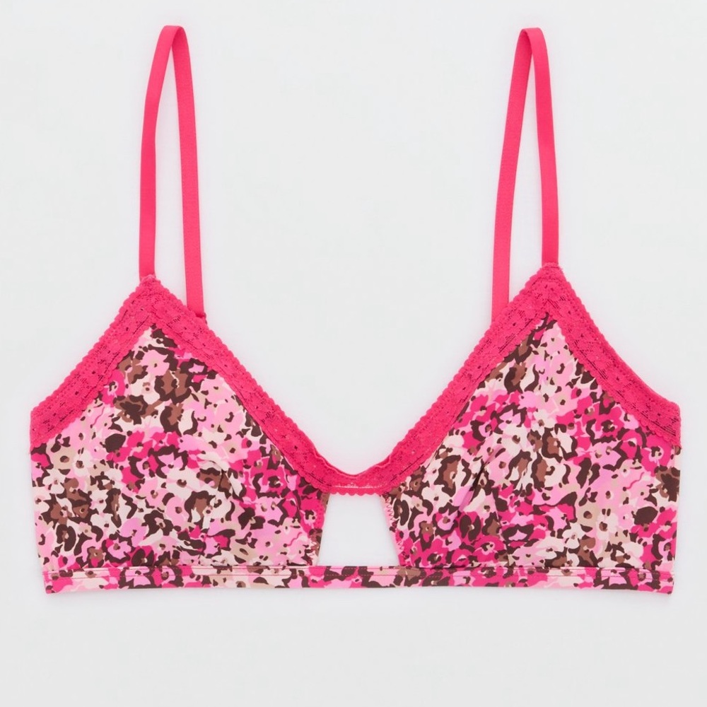Aerie SMOOTHEZ Microfiber Cut Out Bralette